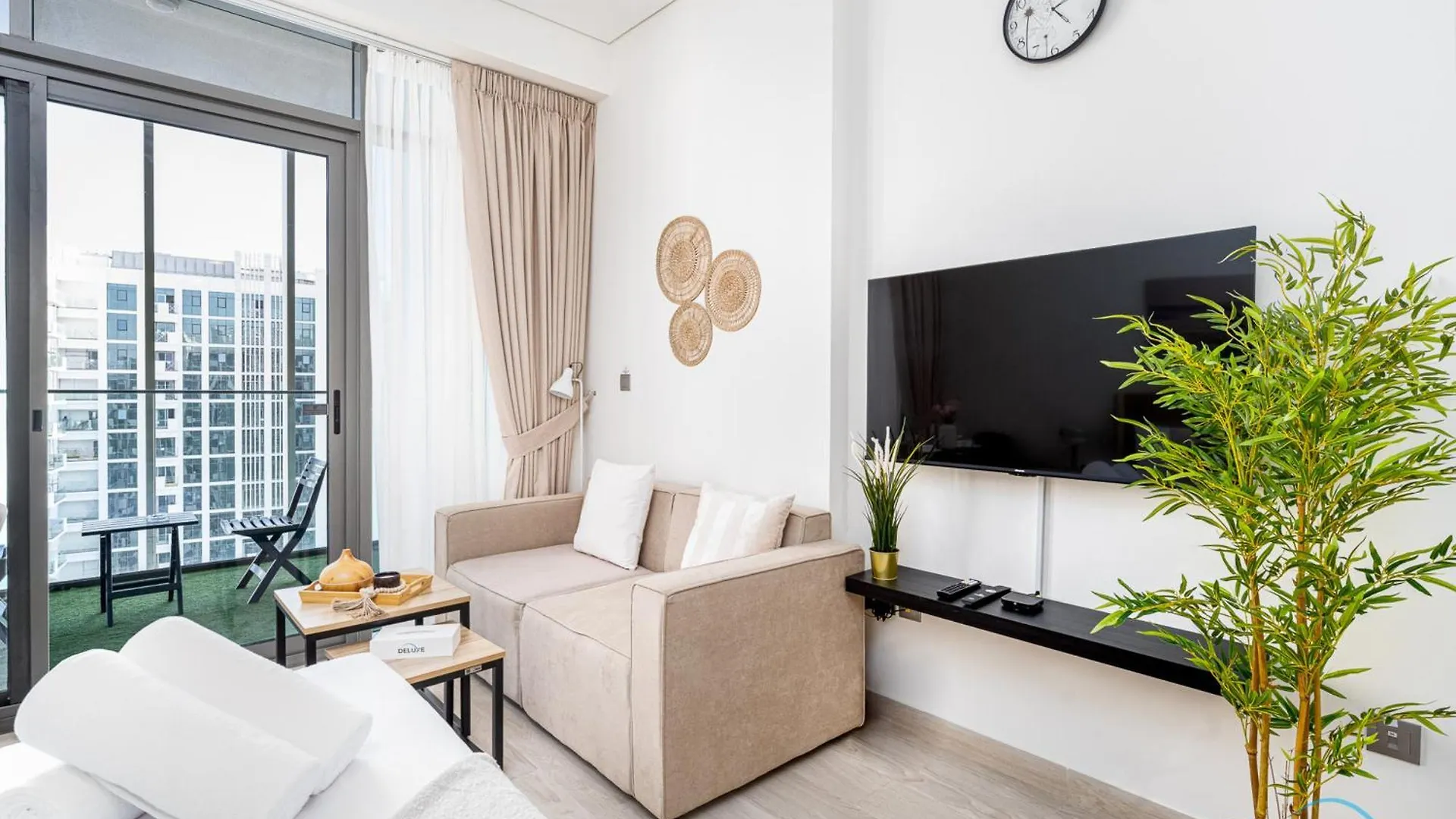 Apartment Charming Studio At Farhad Azizi Residence Al Jaddaf By Deluxe Holiday Homes Dubai