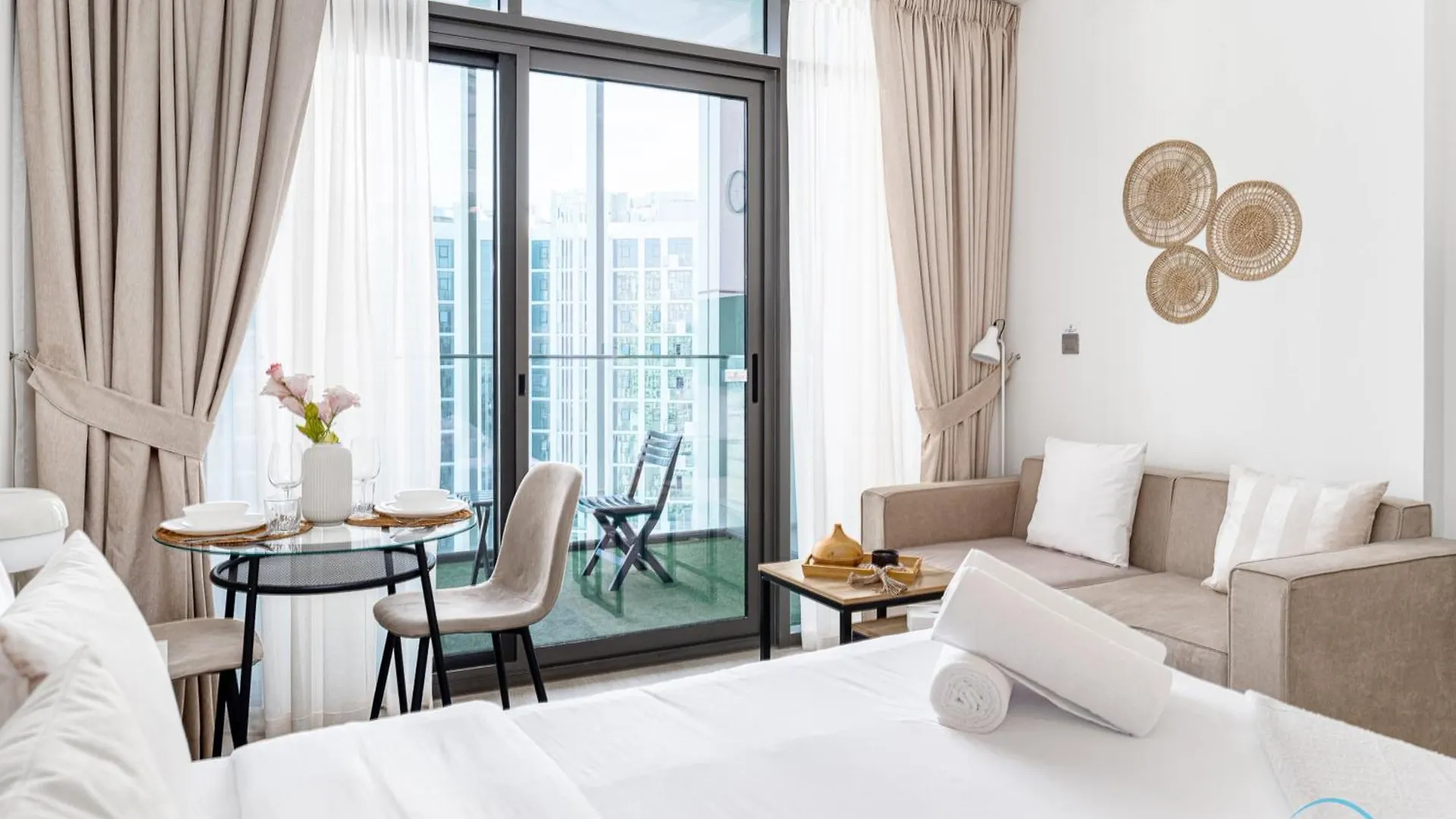 Apartment Charming Studio At Farhad Azizi Residence Al Jaddaf By Deluxe Holiday Homes Dubai