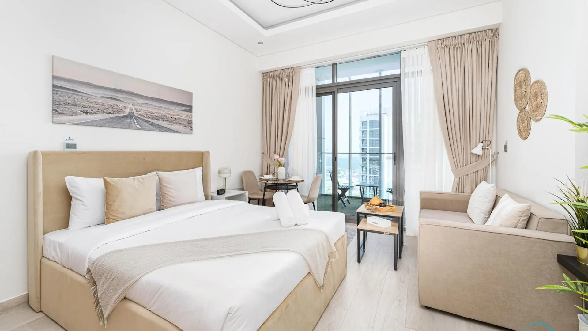 Charming Studio At Farhad Azizi Residence Al Jaddaf By Deluxe Holiday Homes location